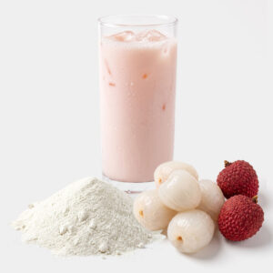 ผงชงนมลิ้นจี่ (Lychee Milk Powder Mix)