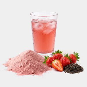 ผงชงชาสตรอเบอร์รี Strawberry Tea Powder Mix (Strawberry Tea Powder Mix)