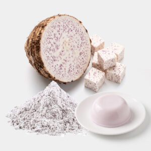 ผงพุดดิ้งกลิ่นเผือกนมสด (Taro Milk Pudding Powder)
